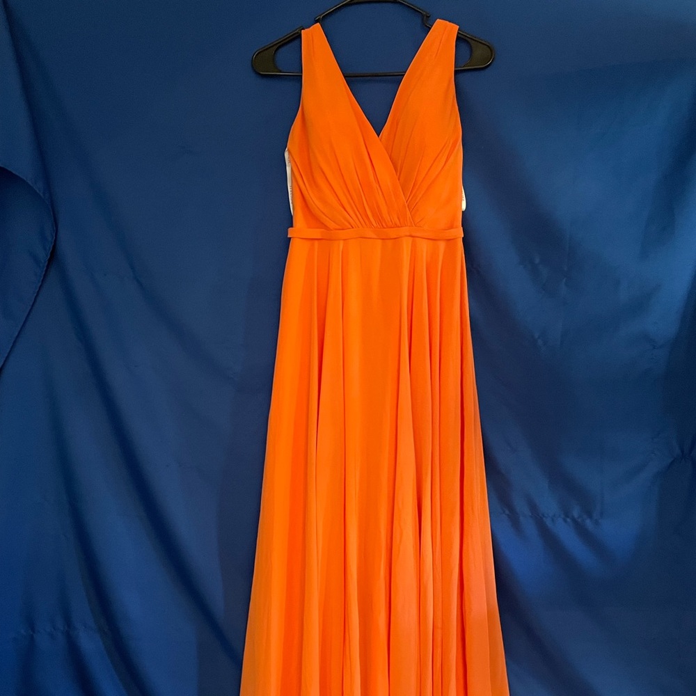 Chiffon Bridesmaid Dress.